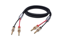 Speaker cable (pereche) 2 x 2 m, conectori tip banana